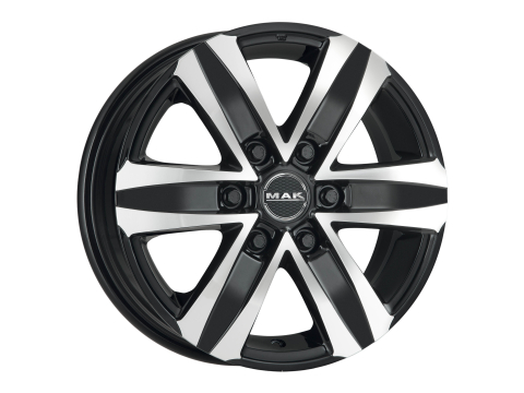 STONE 5 7 17 40 5x118 MAK 71,10 BLACK MIRROR